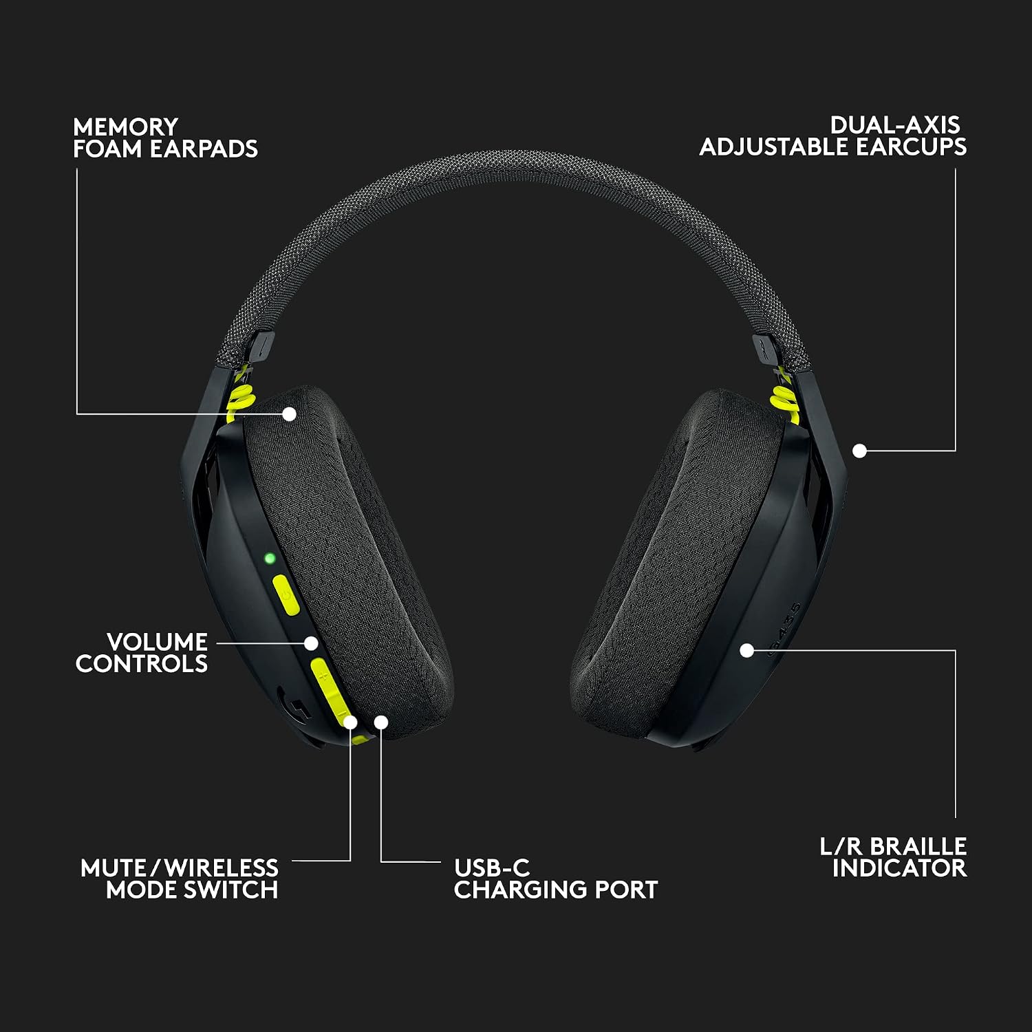 🎧 Logitech G435 Wireless Gaming Headset – LIGHTSPEED, Bluetooth & Ultra‑Light Comfort - Image 2
