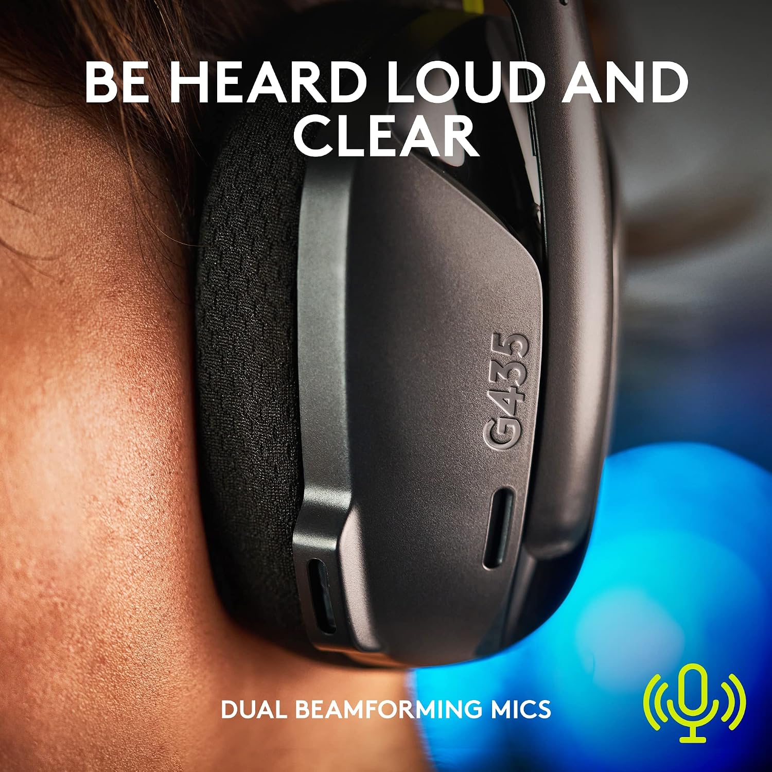 🎧 Logitech G435 Wireless Gaming Headset – LIGHTSPEED, Bluetooth & Ultra‑Light Comfort - Image 5