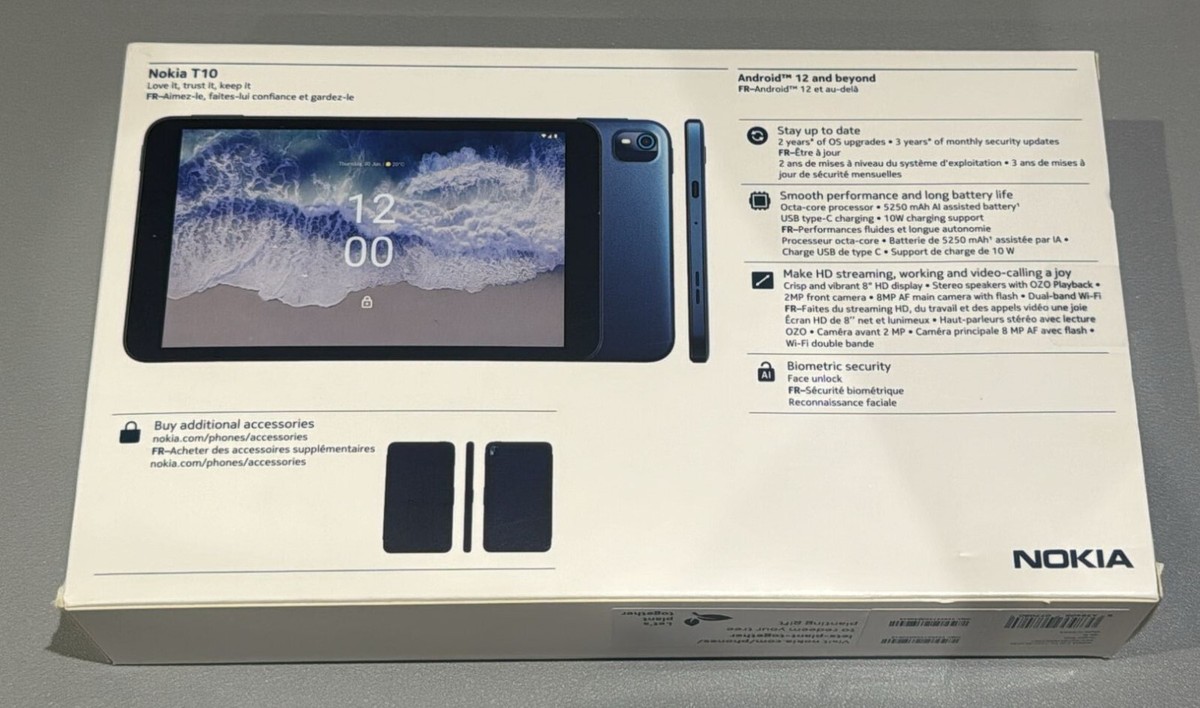 📱 Nokia T10 – 8" Android Tablet (Wi‑Fi + 4G/LTE) - Image 2