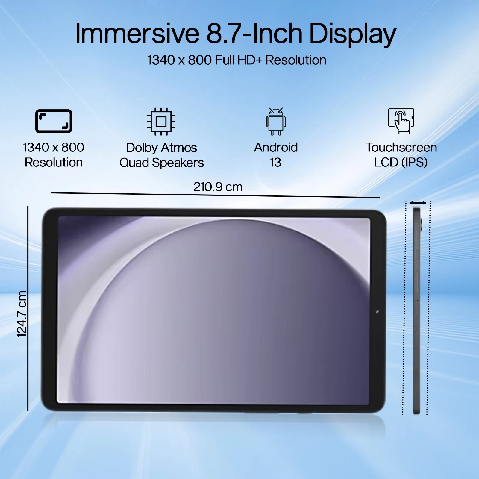 📱 Samsung Galaxy Tab A9 – 8.7" Wi‑Fi Only, 64GB Storage - Image 3