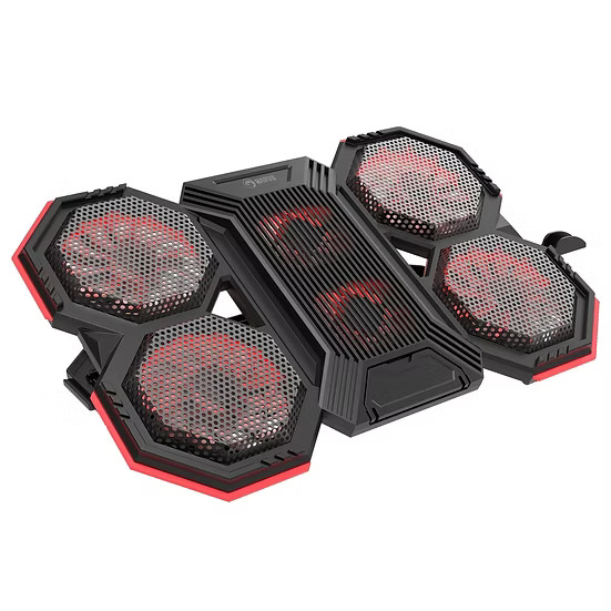 MARVO Atlas 60 Laptop Cooling Stand – 5 Fan RGB Cooling Pad for Up to 17.3" Laptops - Image 4